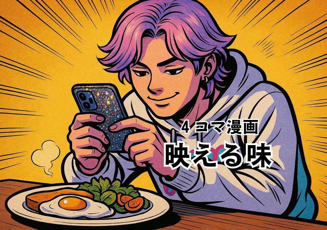 映える味【４コマ漫画】