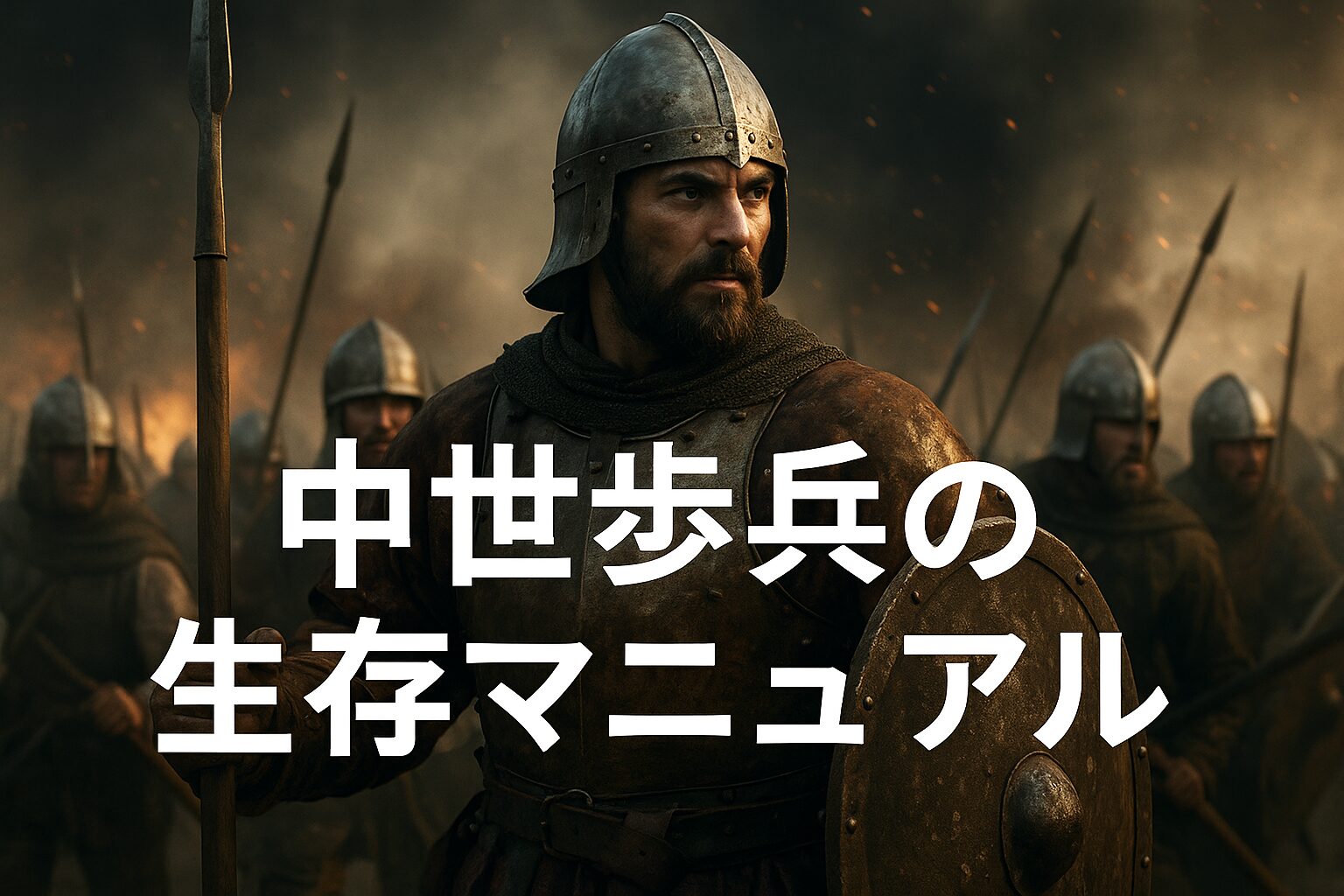 騎士と歩兵の真実!中世ヨーロッパ戦場の知られざる戦術と進化|コヨーテの小噺