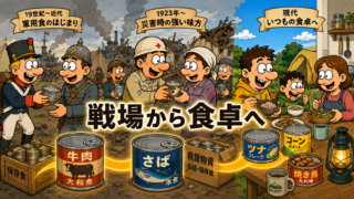 缶詰はなぜ生まれた？──戦場から食卓まで200年の歴史