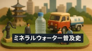 なぜ日本人は「水」を買うようになったのか？――ミネラルウォーターのブームと、価値観の大転換