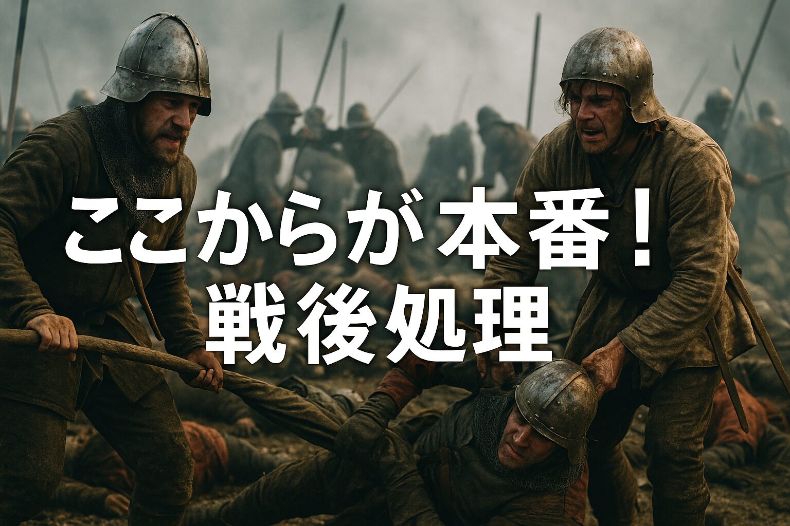 戦いはここからが本番だった――中世歩兵が担った“戦後処理”のリアル