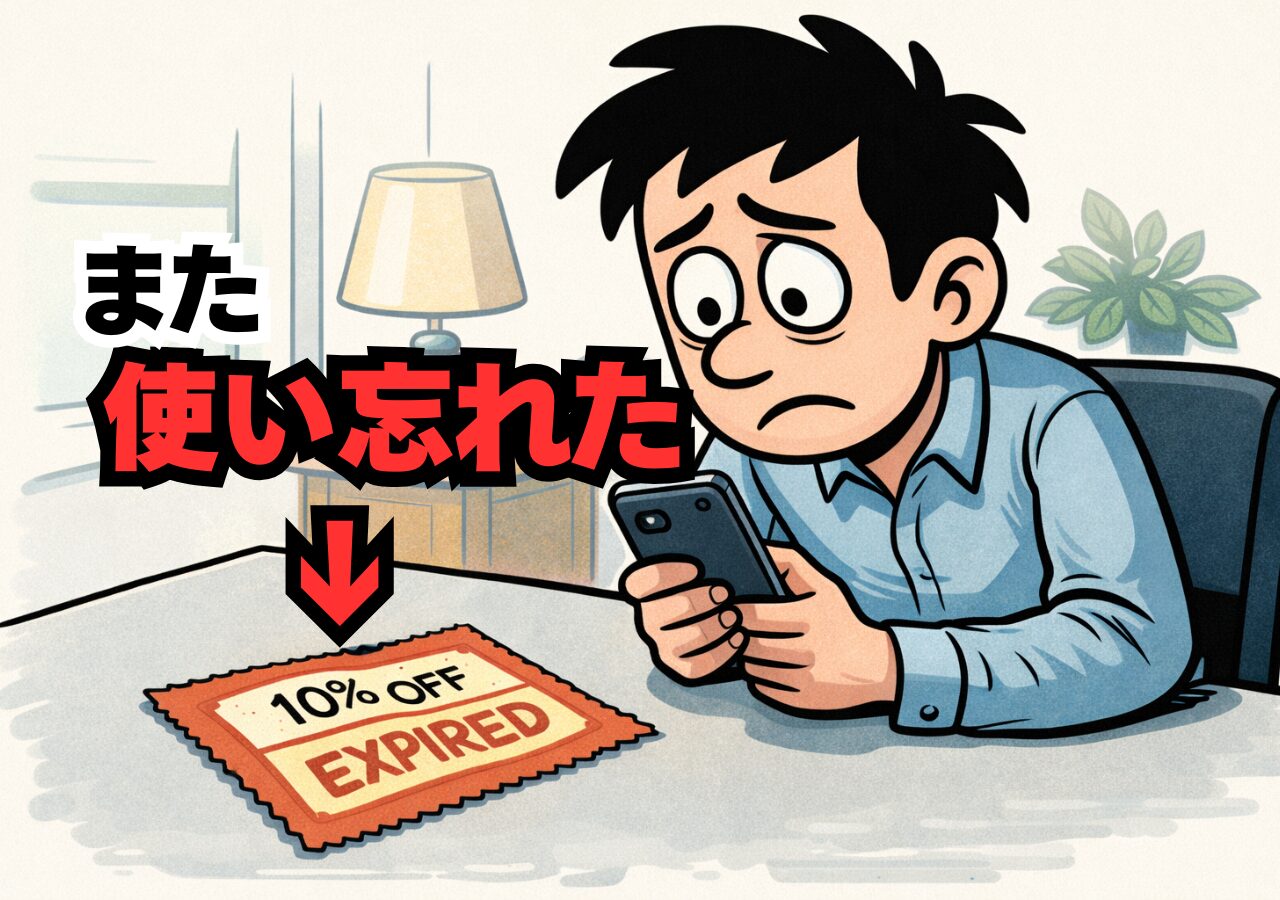 なぜ僕たちは“得”をゴミ箱に捨ててしまうのか――クーポン失効という小さな悲劇