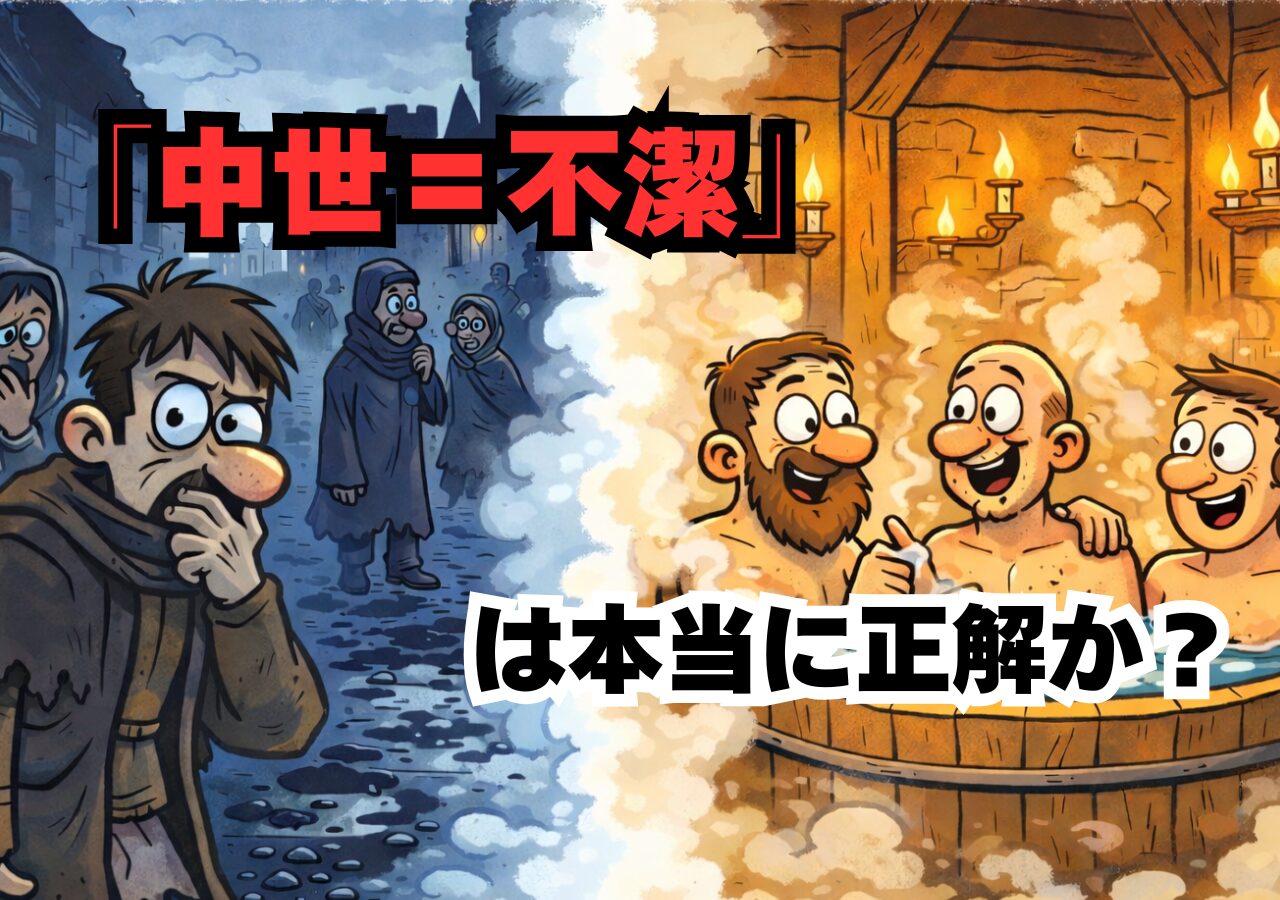 中世ヨーロッパは本当に不潔だったのか？黒死病・教会・梅毒が変えた“入浴の真実”