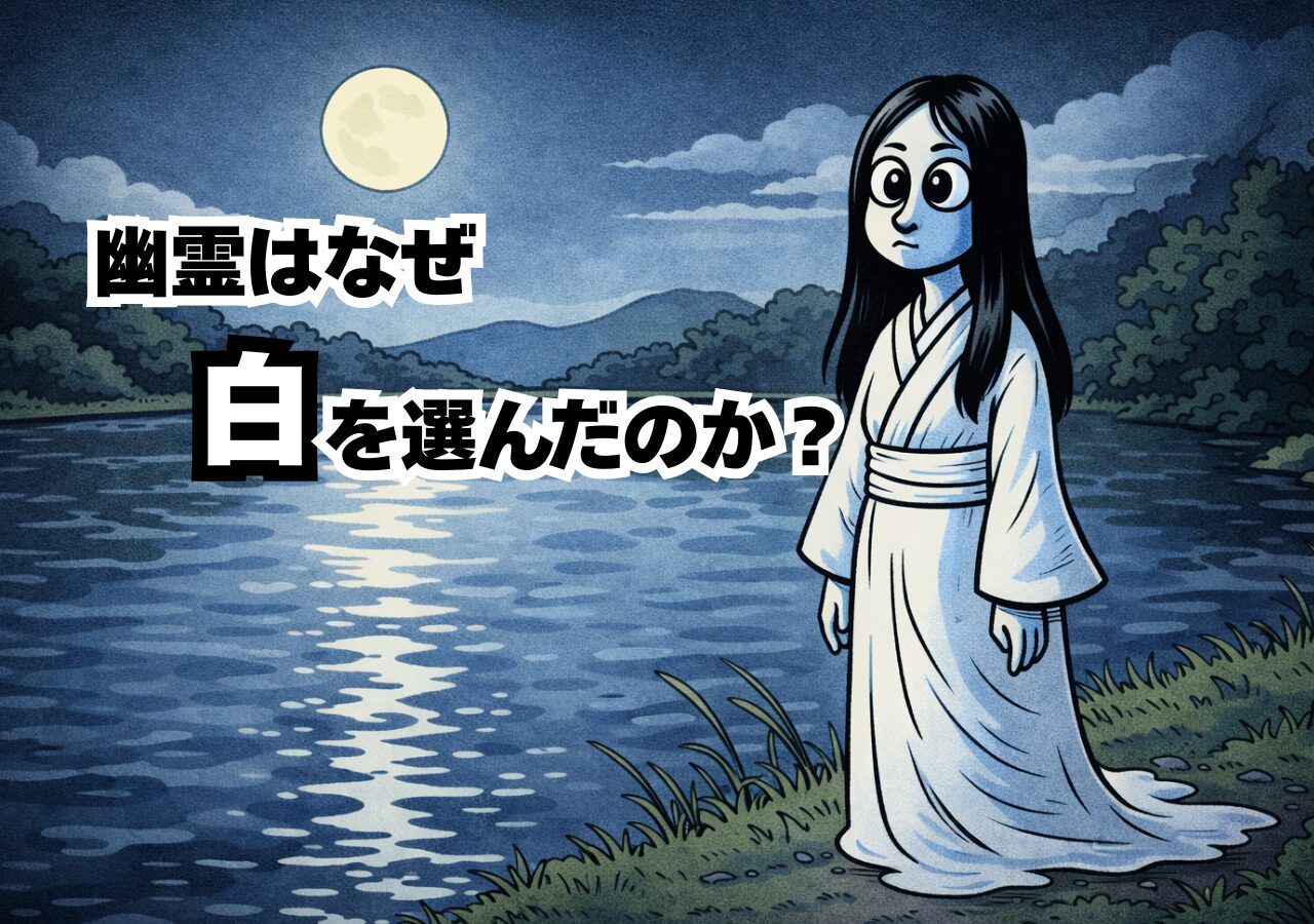 幽霊はなぜ白い服？──その“服装”に隠された、ちょっと怖くて美しい話