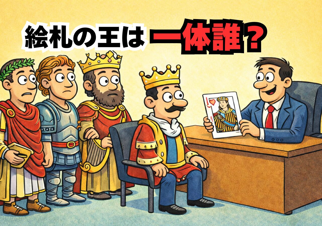【9割が誤解】トランプ絵札の“あの偉人っぽい顔”…実は本人じゃない説（歴史の“それっぽい人”事件）