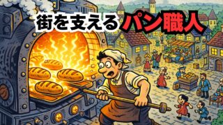 パン屋はパンを売っていなかった?中世のパン職人の本当の仕事