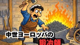 剣ばかりじゃない！？中世ヨーロッパの村と町を支えた“火と鉄の職人”の実像
