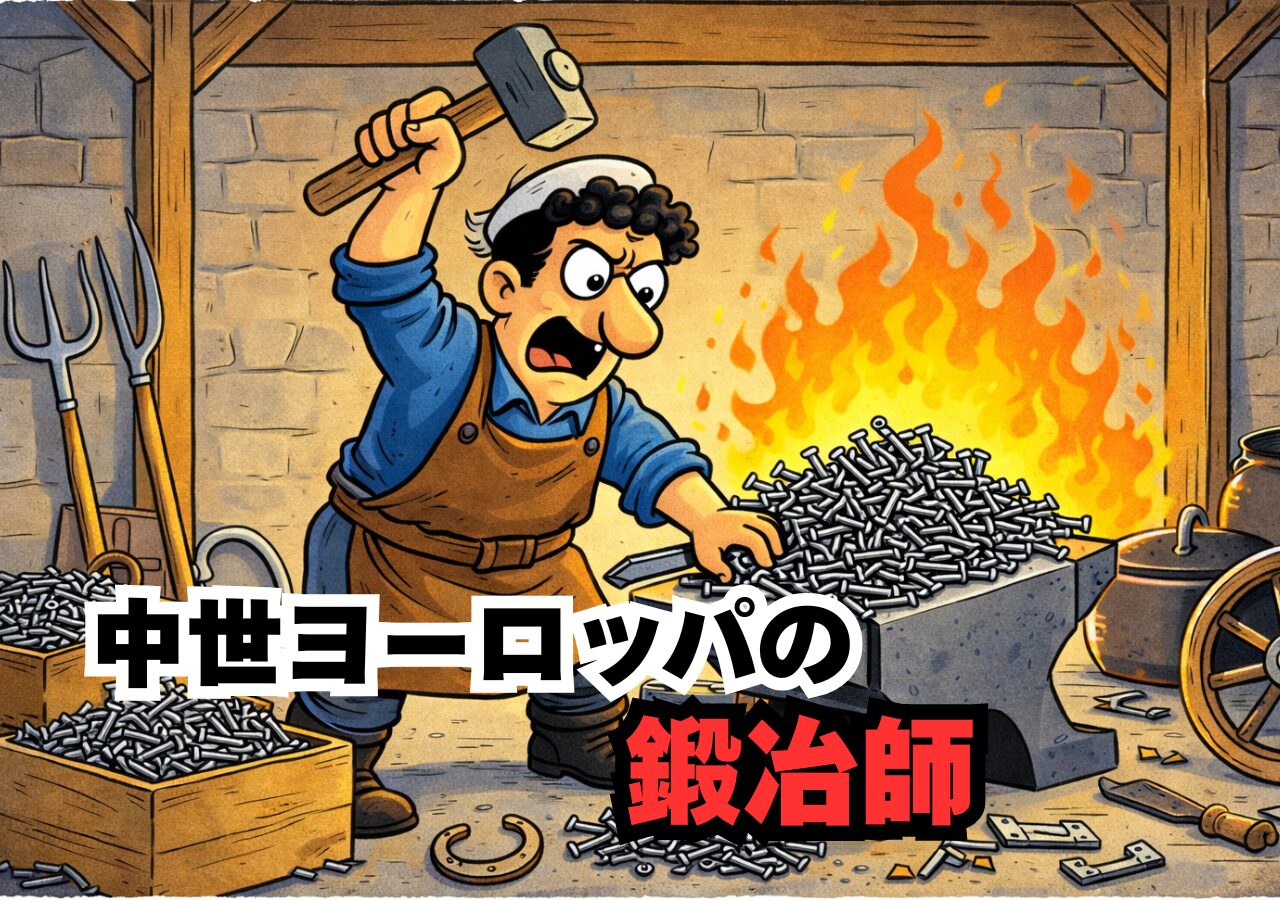 剣ばかりじゃない！？中世ヨーロッパの村と町を支えた“火と鉄の職人”の実像
