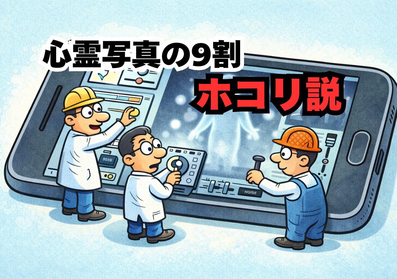 【9割は湿度】心霊写真の正体、だいたいカメラと人間の勘違いでした〜白い玉・半透明の人・背後の顔…その“怪奇”、科学でだいたい説明できます〜