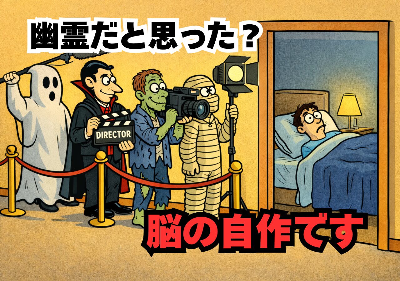 【幽霊かと思った？残念、脳です】金縛りの正体を科学がわりと冷静に説明してしまう