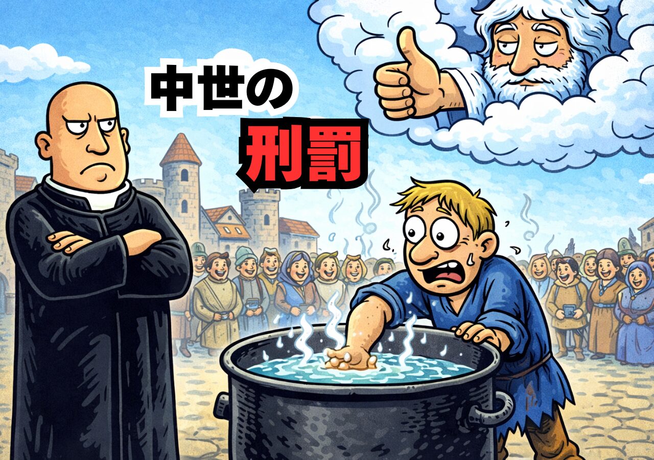 中世ヨーロッパの刑罰、想像よりヤバい件－盗みで即死・熱湯裁判の世界