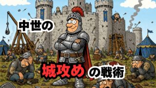 城攻め＝突撃はウソ？中世ヨーロッパの戦争が“ひたすら待つゲーム”だった件