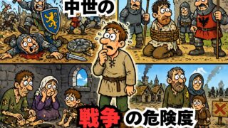 飢餓・身代金・略奪…中世ヨーロッパ戦争のリアルな危険まとめ