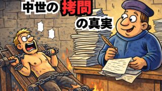 中世ヨーロッパの拷問って本当にあったの？→実は“毎日じゃないけど普通にあった制度”でした