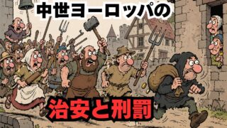 警察のない時代、人々はどう犯罪者を捕まえたのか？中世ヨーロッパの治安と刑罰の現実