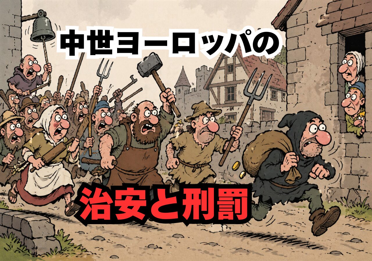 警察のない時代、人々はどう犯罪者を捕まえたのか？中世ヨーロッパの治安と刑罰の現実