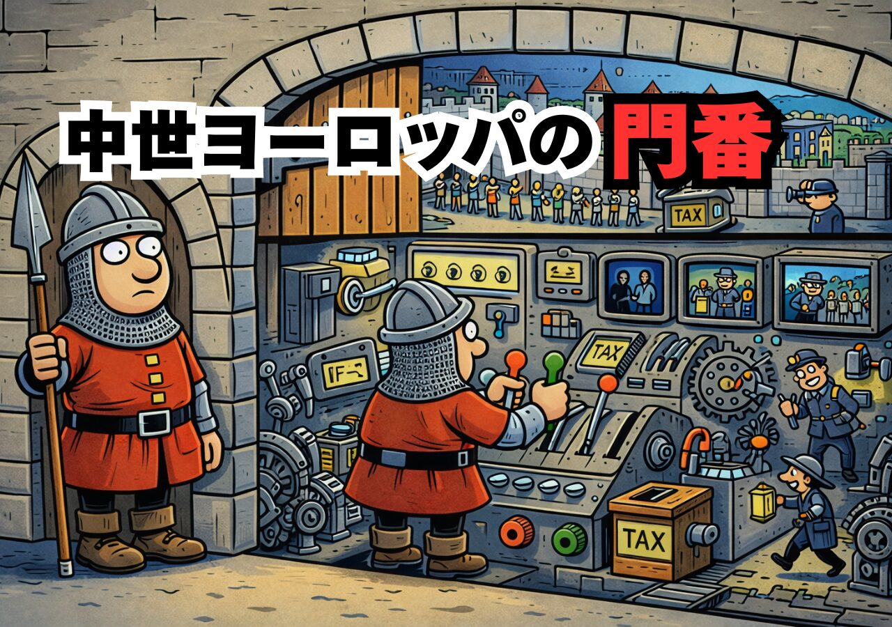 中世の門番って何してたの？→答えが想像以上に過酷