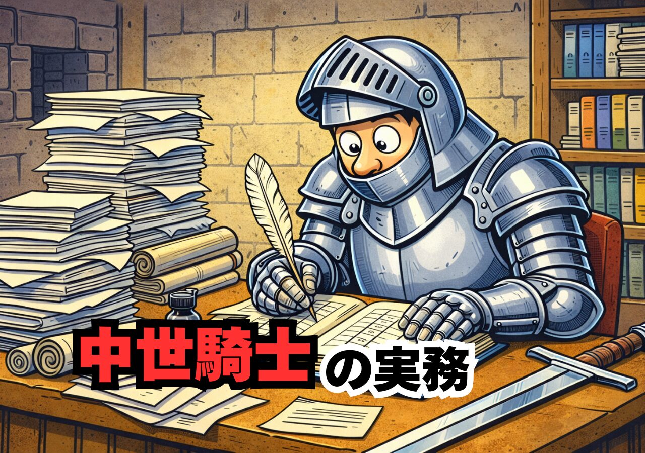 剣より帳簿、突撃より当番？ 中世騎士のリアルな日常業務