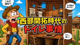 【西部開拓時代のトイレ事情】カウボーイは本当に“あの小屋”で用を足していたのか？
