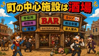 なぜ西部劇には必ず酒場が出てくるのか？実在した『町の中心施設』の正体