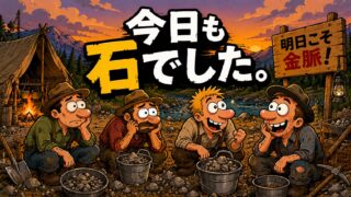 ゴールドラッシュの現実、だいたい石だった――西部開拓時代の鉱夫の生活が過酷すぎる