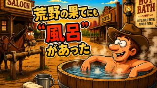 西部劇の男たちは本当に臭かったのか？砂埃の時代、「風呂」は贅沢だった？