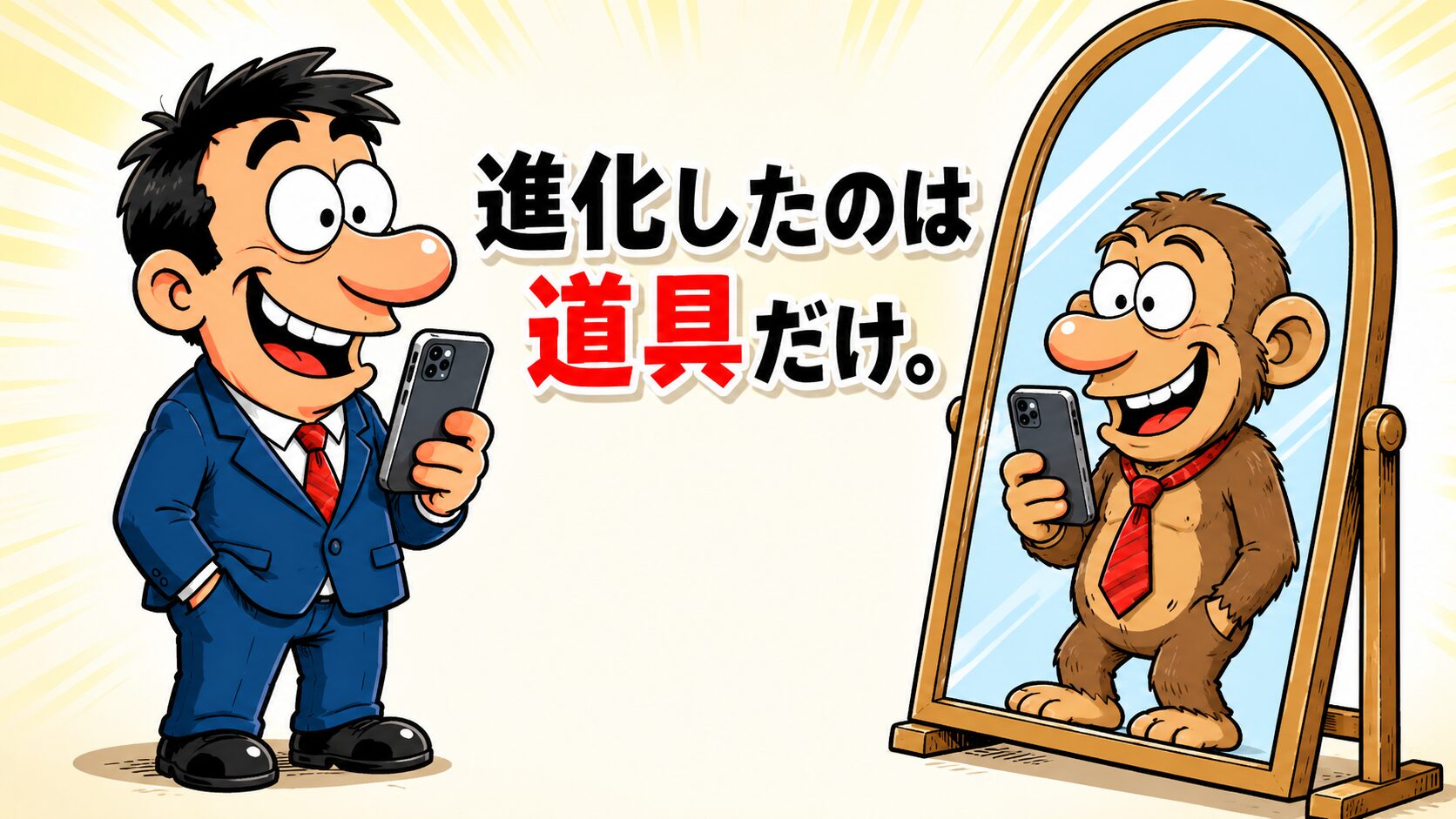 人間は昔から変わらない？ 『進化した猿たち』が暴いた人類の正体