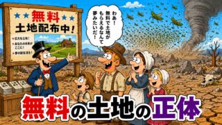 西部開拓時代の農民の生活とは？無料の土地に惹かれて行ったら、思った以上に過酷だった話