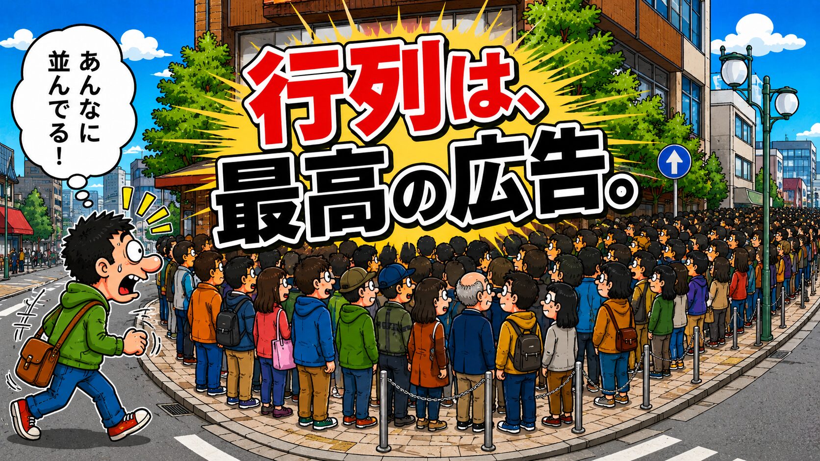 人はなぜ行列を見ると並びたくなるのか？ 行列が人を呼ぶ意外な仕組み