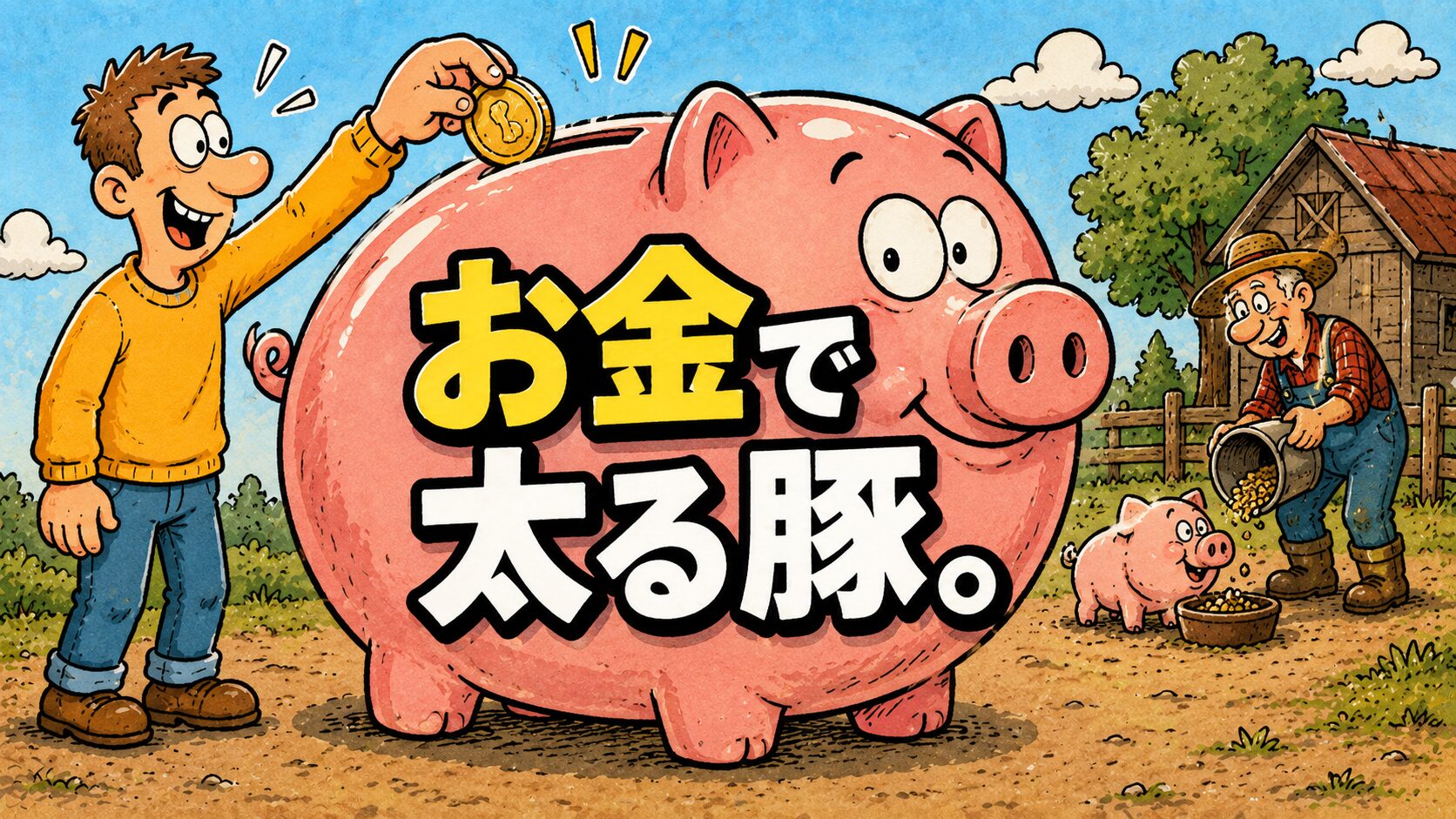 貯金箱はなぜ豚なのか？かわいい姿に隠された「生きた貯金」の歴史