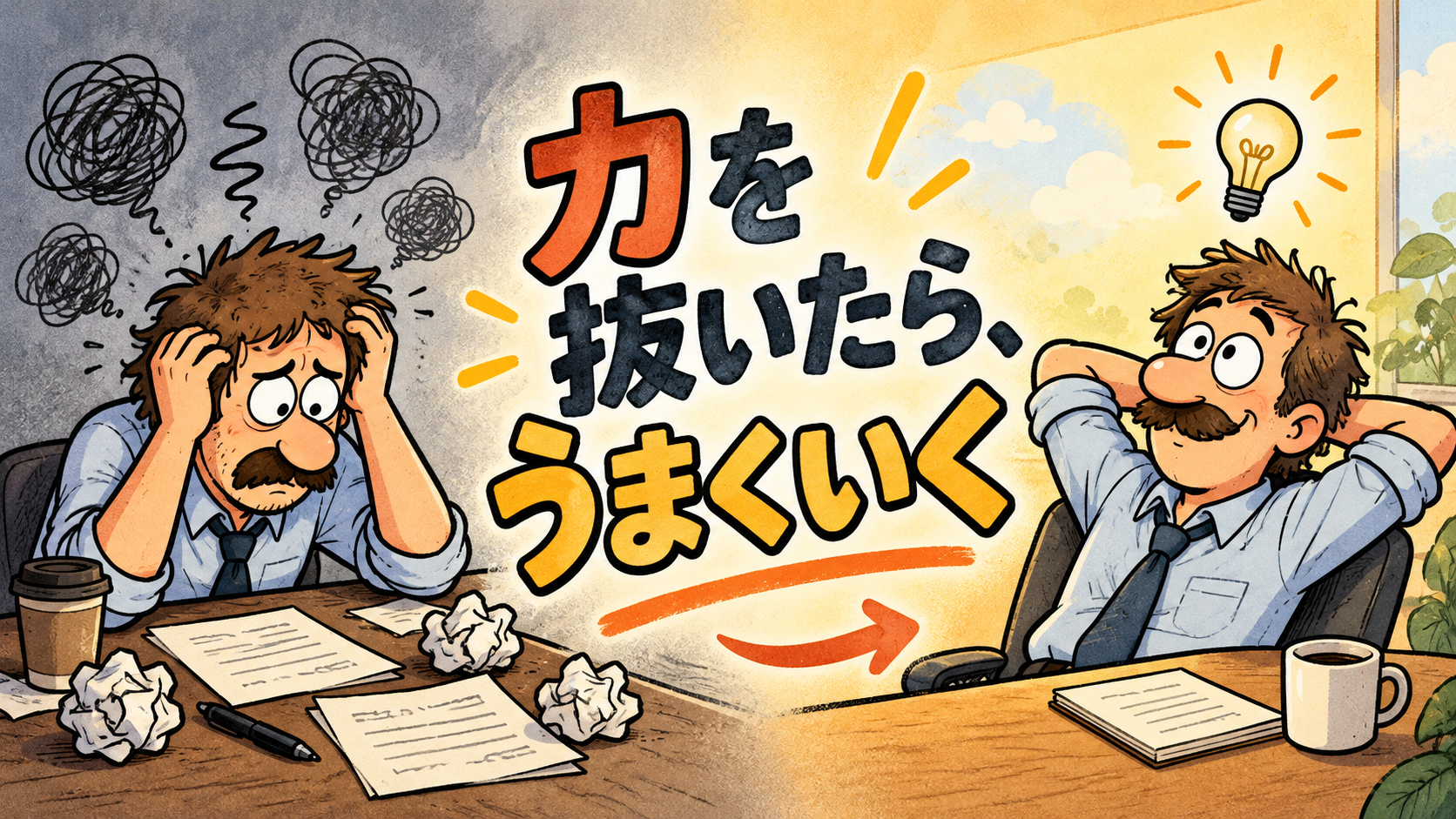 真剣に考えすぎるのをやめた時に、最高の仕事が生まれる理由――頑張っているのに、うまくいかないのはなぜ？